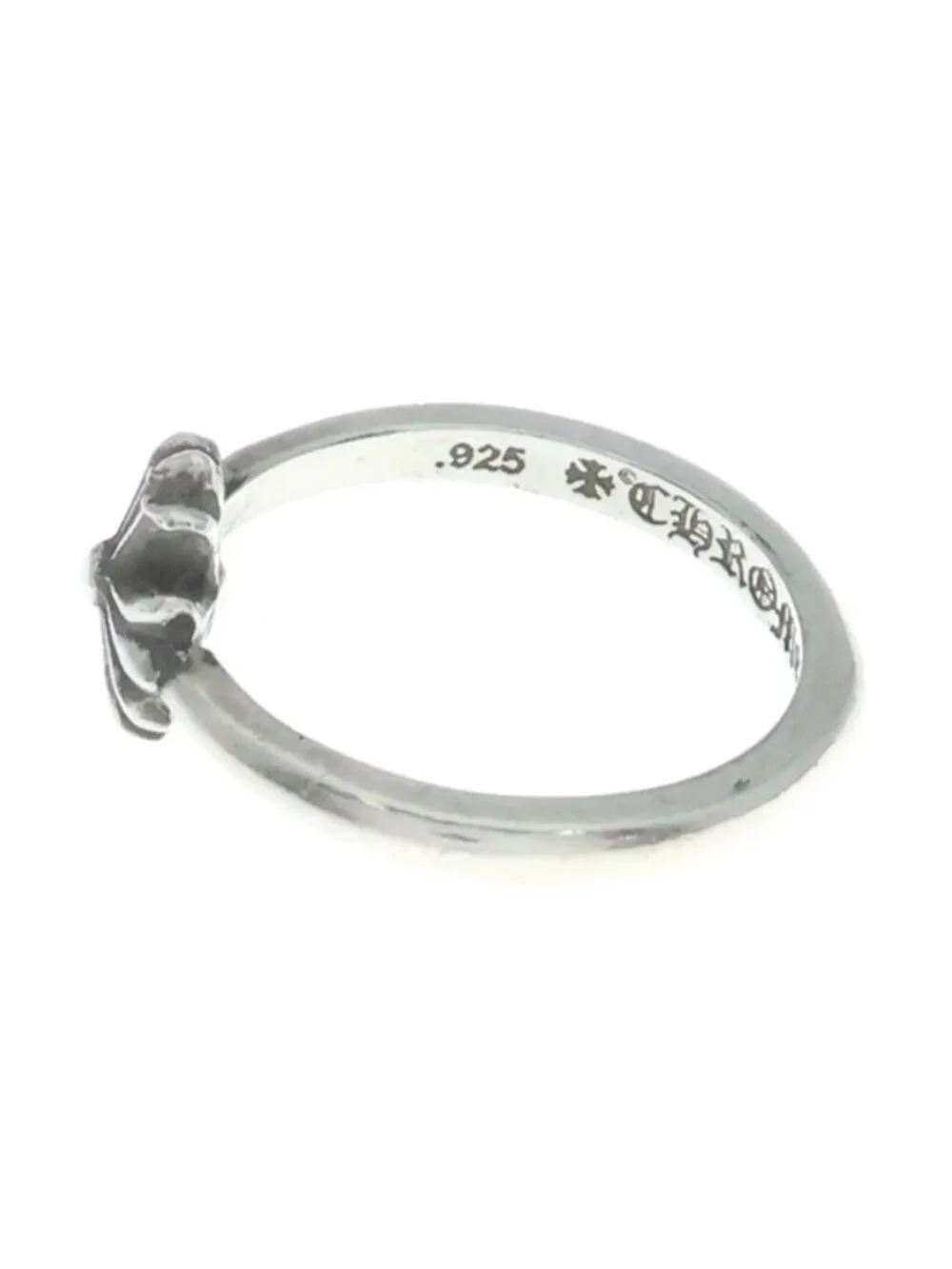 Chrome Hearts Bubblegum CH Pls Bubble Gum CH Pla Sling Silver Bca Ring